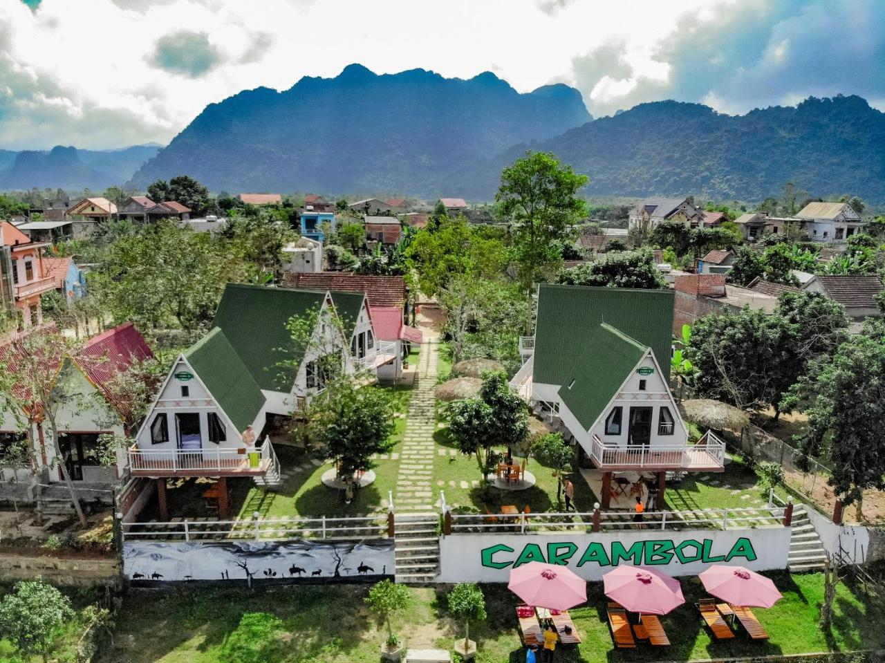 Carambola Bungalow フォンニャ エクステリア 写真